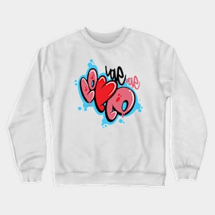 Love Throwie (Skin Tone) Crewneck Sweatshirt